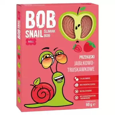 Snail Bob Owocowe przekąski jabłkowo-tru Podobne : BOB SNAIL Przekąska jabłkowo-malinowa w ciemnej czekoladzie 30 g - 250933