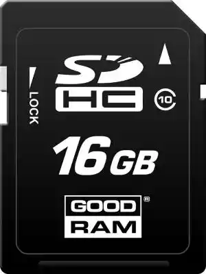 Karta SDHC o pojemności 16 GB,  przeznaczona do urządzeń oznaczonych symbolami HC (High Capacity) oraz XC (eXtended Capacity). Odczyt z prędkością 20 MB/s,  zapis z prędkością 15 MB/s.