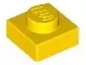 10 szt Yellow Plate 1 x 1 3024 Lego