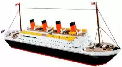 Klocki Cobi R.S.M Titanic 600 elementów - Przygotuj okręt do rejsu w morze największym statkiem...