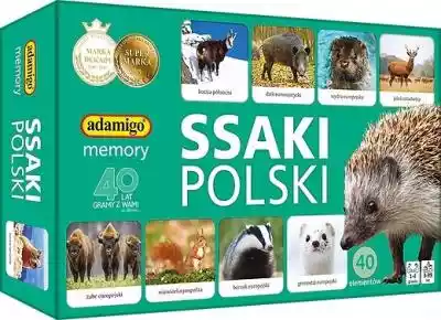 Adamigo Gra Ssaki Polski - Memory mini Podobne : Adamigo Memory Emocje - 1195521