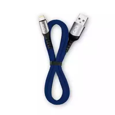 eXc BRAID - Kabel USB - Lightning eXc BRAID 1.2m,  granatowy