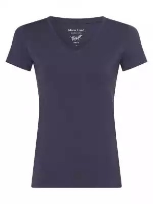 Marie Lund - T-shirt damski, niebieski marie lund