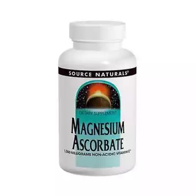 Source Naturals Askorbinian magnezu, 4 u Zdrowie i uroda > Opieka zdrowotna > Zdrowy tryb życia i dieta > Witaminy i suplementy diety