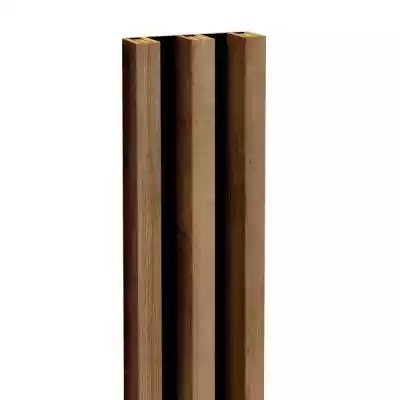 Lamele na płycie - 3 sztuki - moduł pods Podobne : Szary - Lamele Premium 3D - Panele ozdobne ścienne akustyczne pionowe - 22325