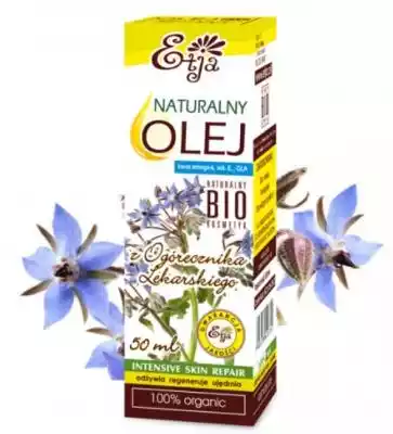 Etja, Naturalny BIO olej z ogórecznika l Podobne : Etja, Naturalny olejek eteryczny, Sosnowy, 10 ml - 40226