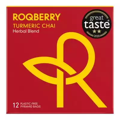 Herbata ziołowa Roqberry „Turmeric Chai“ Podobne : Herbata czarna Roqberry „Coco & Joe“, 12 szt. - 46369