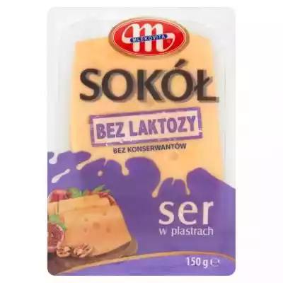 Mlekovita - Ser Sokół bez laktozy dojrze BIO, VEGE, BEZ GLUTENU I LAKTOZY/Bez laktozy/Sery bez laktozy
