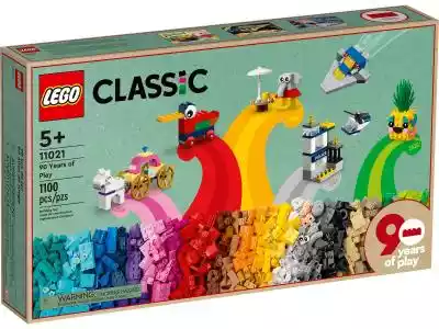 Klocki LEGO Classic 90 lat zabawy 11021 Podobne : Mazaki LEGO Classic 51685 (3 szt.) - 1559619