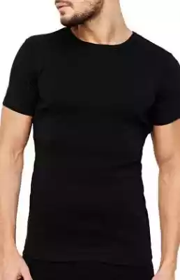 Koszulka męska MTP-001 (czarny) Podobne : Biała koszulka męska z nadrukiem T-UNITED - 27450