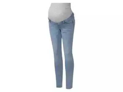 esmara Jeansy ciążowe z bawełną, Skinny  Moda/Odzież damska/Odzież ciążowa/Spodnie ciążowe