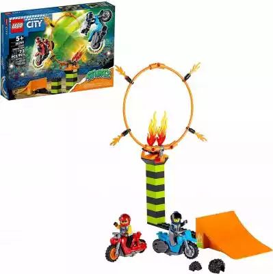 Lego City Stuntz Konkurs Kaskaderski 602 Podobne : Lego City Stuntz Wheelie na motocyklu 60296 - 3100738