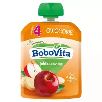 BoboVita - Jabłka i banany Podobne : BoboVita Porcja zbóż Kaszka bezmleczna 7 zbóż jagoda-jeżyna jabłko po 8 miesiącu 170 g - 839496