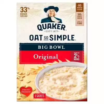 Quaker Oat So Simple Płatki owsiane 231  Artykuły spożywcze > Śniadanie > Musli