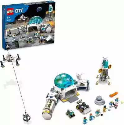Zestaw Stacja badawcza na Księżycu (60350) od LEGO® City zaprasza na zabawne misje kosmiczne w...