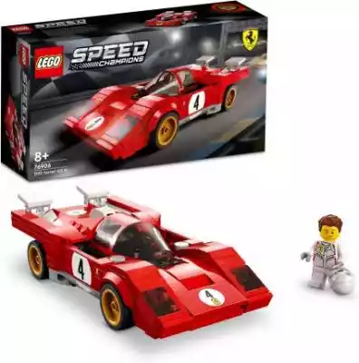 LEGO Speed Champions 76906 1970 Ferrari  Podobne : Zestaw konstrukcyjny Speed Champions 76911 007 Ast - 3052196