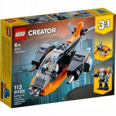 Lego Creator 31111 Cyberdron Podobne : Lego 31111 Creator Cyberdron p4 - 3278765