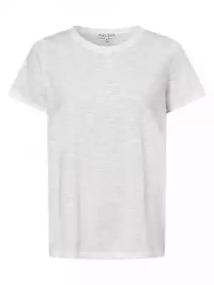 Model basic z wysokogatunkowego materiału slub yarn uzupełnia nowoczesną garderobę w stylu ulicznym i jest przyjemny w noszeniu: T-shirt marki Marie Lund.