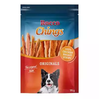 Rocco Chings Originals - Pierś z kurczak Podobne : Rocco Chings XXL - Suszona pierś z kurczaka, 4 x 900 g - 338810