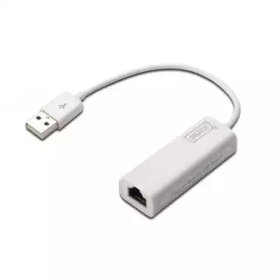 Karta sieciowa DIGITUS  USB -> RJ-45 10/ Podobne : Digitus Karta sieciowa przewodowa USB 2.0 do Fast Ethernet 10/100Mbps - 416351
