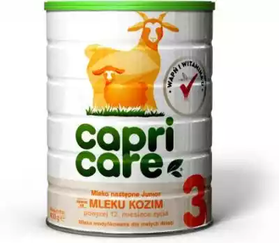 Miralex Capricare 3 mleko następne opart Podobne : Miralex Capricare 2 mleko następne oparte na mleku kozim po 6 miesiącu 400g - 21929