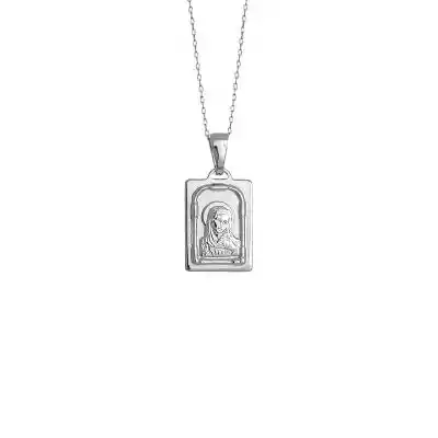 Srebrny medalik - Matka Boska Podobne : Medalik srebrny - 129514