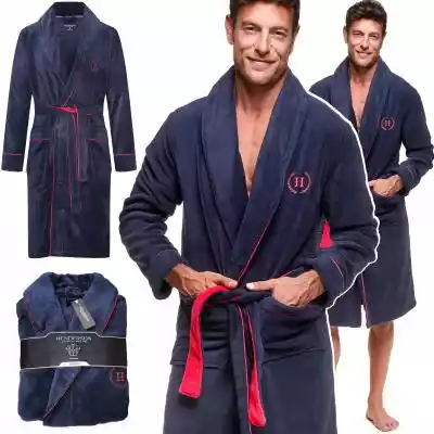 szlafrok męski Henderson linia Premium Podobne : Henderson piżama damska Nory k/r *M* 39610 03x - 372039