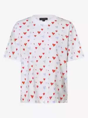 Franco Callegari - T-shirt damski, biały Kobiety>Odzież>Koszulki i topy>T-shirty