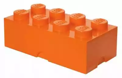 Pojemnik Lego Storage Brick 8 pomarańczowy