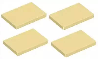 Lego płytki 2x3 gładkie kremowe tan 2660 Podobne : Lego 26603 płytka tile 2x3 j. pomarańczowy 1 szt N - 3148192