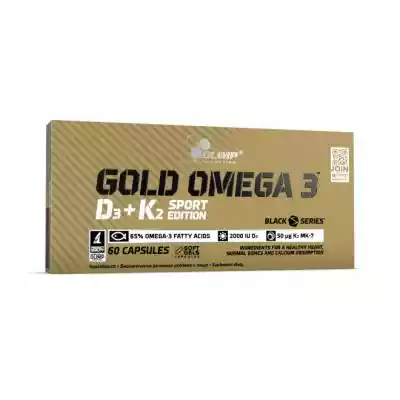 Olimp - Gold Omega 3 D3+K2 Sport Edition Podobne : Kier Gold Edition Brzoskwinie połówki w syropie 425 g - 876040