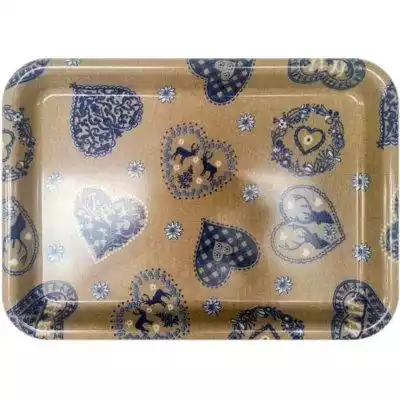 Taca VIVENZI Blue Heart (38 x 27 cm) Podobne : Taca VIVENZI Blue Heart (30 x 30 cm) - 1492792