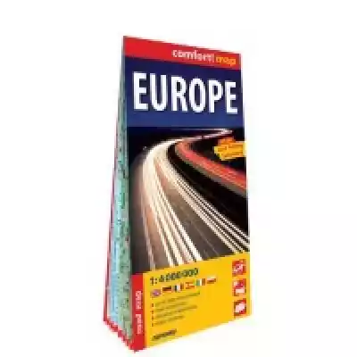 Comfort! Europa mapa samochodowa 1:4 000 Podobne : Mapa samochodowa - Europa 1: 3 400 000 - 528095