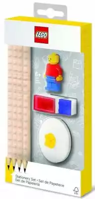 Lego Zestaw Szkolny Ołówek Gumka Temperówka 52053