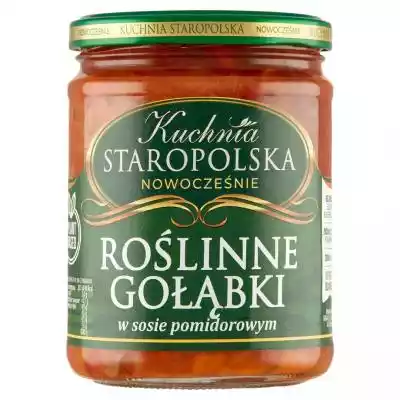 Kuchnia Staropolska - Roślinne gołąbki w sosie pomidorowym