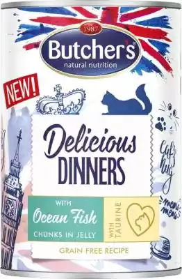 BUTCHER'S Delicious dinners Kawałki z ry mokre karmy