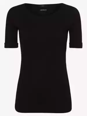 Wykonana z miękkiej mieszanki bawełny i dużej ilości stretchu koszulka marki Marc Cain Essentials wyróżnia się krojem dopasowanym do kobiecej sylwetki i dużą wygodą podczas noszenia.