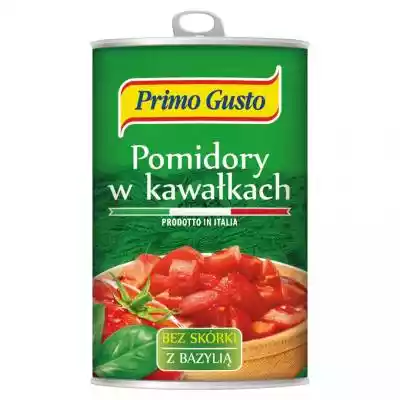 Primo Gusto - Pomidory w kawałkach bez s Podobne : Primo Gusto Przecier pomidorowy klasyczny 500 g - 843325