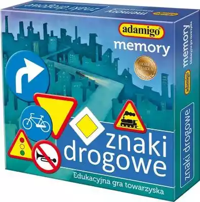 Adamigo Gra memory Znaki drogowe Podobne : Adamigo Zestaw Edukacyjny Szlaczki i Rytmy - 268495