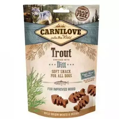 Carnilove Snack Trout Enriched & Dill -  Podobne : Carnilove Snack Trout Enriched & Dill - przysmak dla psa - 200 g - 88414