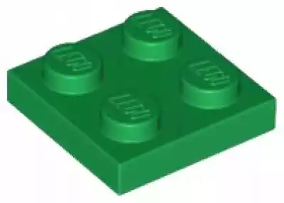 Lego 3022 plytka 2x2 zielony 10 szt N Podobne : Lego Płytka z krawędzią 1x2 Lbg 32028 4211568 N - 3063820