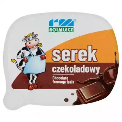Rolmlecz - Serek homogenizowany czekolad Podobne : Auchan - Serek z mleka koziego pasteryzowanego - 229445