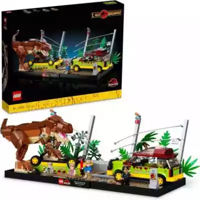 Chcesz się pobawić w reżysera? Umożliwi Ci to zestaw LEGO® Jurassic Park Tyranozaur na wolności...