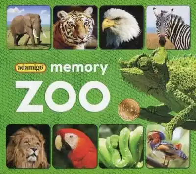Adamigo Zoo memory Allegro/Kultura i rozrywka/Gry/Towarzyskie/Karciane/Karciane dla najmłodszych