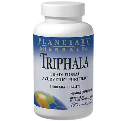 Planetary Ayurvedics Triphala, 1000 mg,  Podobne : Now Foods Triphala, 500 mg, 120 tabletek (opakowanie po 6) - 2743130