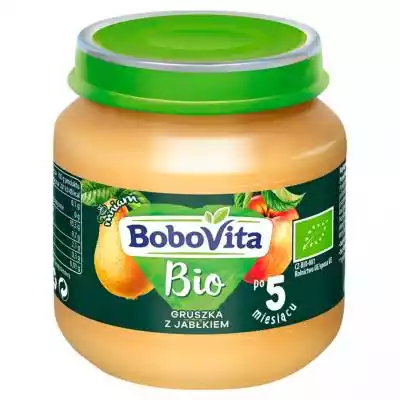 BoboVita - Przecier owocowy Bio dla niem Podobne : Fruittella Owocowy Ogród Cukierki do żucia o smaku jabłkowym gruszkowym malinowym i jeżynowym 41 g - 843826