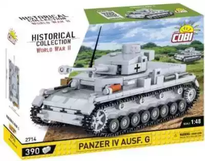 Cobi 2714 Historical Collection Wwii Czo Podobne : Cobi 2714 Historical Collection Wwii Czołg Panzer Iv Ausf. D 320El. - 17418