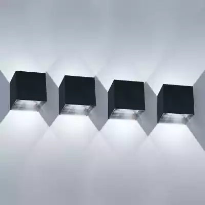 Xceedez Led Indoor Wall Light 4 Pack Wod Podobne : Xceedez Feelglad Ścienne lusterko do makijażu-10x Powiększ dwustronne lustro LED - 2896029