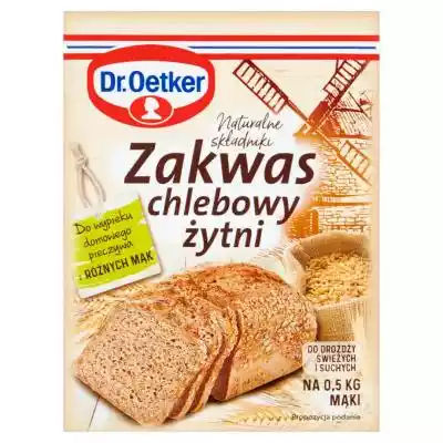 Dr. Oetker - Zakwas żytni do wypieku pie Produkty spożywcze, przekąski/Mąka, cukier, makarony, płatki/Mąka