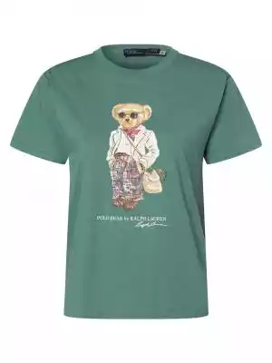 T-shirt marki Polo Ralph Lauren,  wykonany z bawełny i wyróżniający się kultowym nadrukiem z przodu,  wzbogaca codzienną garderobę.